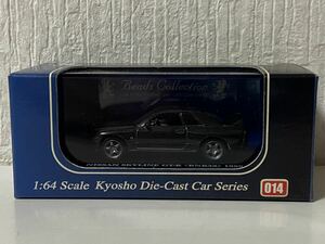 京商 1/64 ビーズコレクション 日産 スカイライン BNR32 GT-R 1989 ガンメタリック KYOSHO NISSAN SKYLINE Beads collection