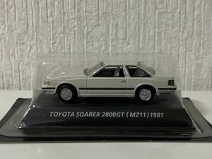 コナミ 1/64 トヨタ ソアラ 2800GT MZ11 1981 ホワイト KONAMI TOYOTA SOARER