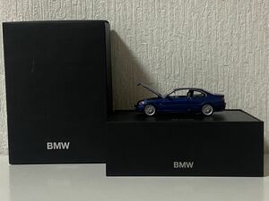 ディーラー特注 1/43 BMW 3シリーズ クーペ 328Ci E46 オリエントブルー 非売品 限定品 カラーサンプル