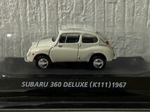 コナミ 1/64 絶版名車コレクション スバル 360 デラックス K111 1967 ベージュ KONAMI SUBARU deluxe _画像1