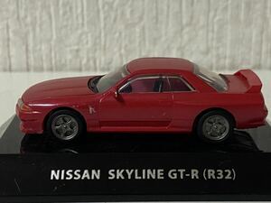 エフトイズ 1/64 日産 スカイライン GT-R R32 レッド Ftoys NISSAN SKYLINE