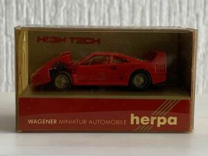 ヘルパ 1/87 フェラーリ F40 レッド herpa Ferrari 