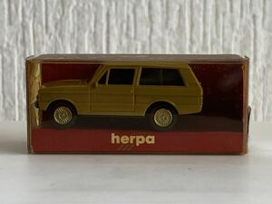 ヘルパ 1/87 レンジローバー ベージュ herpa 1/87 Range Rover