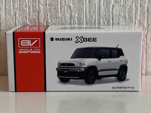 スズキ 新型 クロスビー プルバックカー ミニカー ピュアホワイトパール SUZUKI XBEE