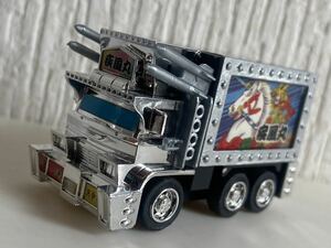 バンダイ まめトラ野郎 デコトラ プルバックカー BANDAI アオシマ 爆走デコトラ列伝jr 日本製 1986 疾風丸 いざ鎌倉 只今参上