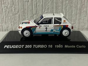 シーエムズ 1/64 プジョー 205 ターボ 15 1985 モンテカルロ #2 CM's PEUGEOU TURBO MONTE CARLO