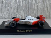 京商 1/64 マクラーレン MP4/9 #8 KYOSHO McLaren プジョー PEUGEOU F1_画像1
