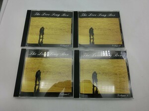 MC【SY04-021】【送料無料】◎The Love Song Box CD4点セット/エディ・ホルマン/プラターズ 他 オムニバス/※ケース破損有