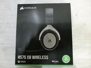 【KM12-31】【80サイズ】▲Corsair コルセア/HS75 XB ワイヤレスゲーミングヘッドセット/ヘッドフォン/通電可/ジャンク扱い