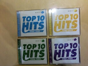 MC【SY06-53】【送料無料】◎TOP 10 HITS DISC2～5/4枚セット/全39曲/フィル・コリンズ/クリストファー・クロス 他/オムニバス