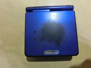 【HW63-30】【60サイズ】▲任天堂 nintendo ゲームボーイアドバンスSP ゲーム機本体のみ/動作不良ジャンク品/通電可/※傷汚れ有