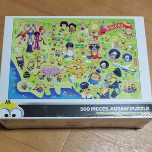 500ピース ジグソーパズル ミニオンズ フィーバー マップ (38ｘ53cm)