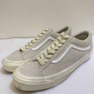 VANS バンズ スニーカー オールドスクール スエード ベージュ U'S9 27cm スケートシューズ