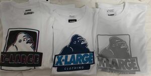 XL X-LARGE エクストララージ　シャツ　3枚　ドライ生地 