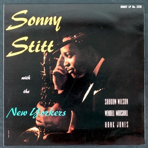 Sonny Stitt With The New Yorkers スペイン盤 FSR-570 ジャズ