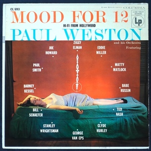 Paul Weston And His Orchestra Mood For 12 US盤 6EYE DG CL693 ジャズ