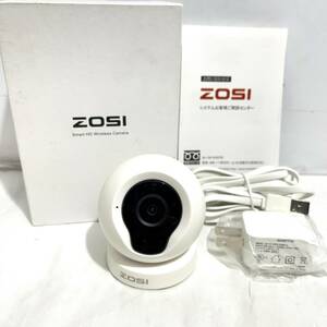 (志木)箱付き★ZOSI Smart HD Wireless Camera Q2 32G TFcard スマートワイヤレスカメラ 防犯 ネットワーク 取扱説明書 アダプタ付 (o)