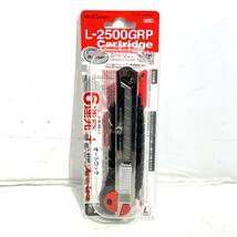 (志木)NTカッター L-2500GRP Cartridge カートリッジ 0.45mm Ltype カッターナイフ 刃 メタルグリップ 工具 DIY エヌティー株式会社 (o)_画像1