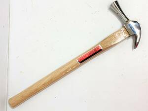 (志木)未使用★須佐製作所 王将 ステンレス仮枠ハンマー 止付 中 全長:45.8cm 本職用ステンレス 日本製 ハンドツール