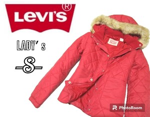 レディースS◇Levi's◇中綿ジャケット 赤