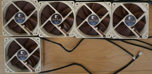 [ прекрасный товар ]Noctua NF-P12 тихий звук вентилятор 1 шт на 1800 иен,5 шт лот (5 шт общий итого 9,000 иен )+ 1 шт дополнение 