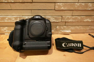 【中古：動作確認】Canon キャノン EOS-1V HS EOS V PB-E2 フィルムカメラ マニュアル付 レリーズをおまけ