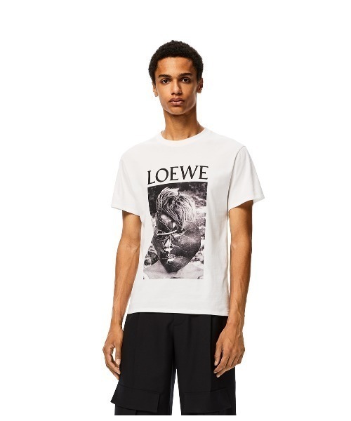 【中古】LOEWE KEN HEYMAN ロエベ ケンヘイマン Tシャツ カットソー S 