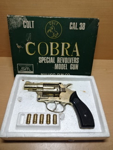 SMG COBRA COLT CAL38 SPECIAL REVOLVERS モデルガン MALUGO 箱付き