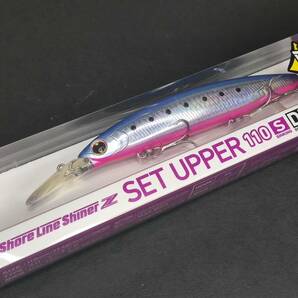 HB52281 (未使用) 新品 ダイワ Daiwa ショアラインシャイナーZ セットアッパー 110S-DR SETUPPER 11 アデルブルピンイワシの画像1