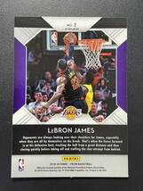 Lebron James 2018 Prizm SILVER That’s Savage! Insert NBAカード レブロンジェームズ_画像2