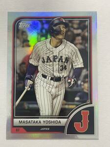 WBC! 吉田正尚 2023 Topps World Baseball Classic Rainbow Foil Masataka Yoshida MLBカード