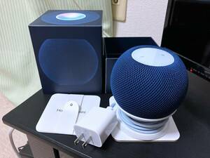 Apple HomePod mini Blue スマートスピーカー ブルー Siri