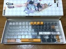 Ducky One 3 TKL Daybreak 80% Hot-Swap RGB メカニカルキーボード Mechkeys x Z Review Rinko Touch PBT キーキャップ_画像7