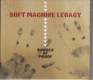 【未開封】SOFT MACHINE LEGACY / BURDEN OF PROOF（輸入盤CD）