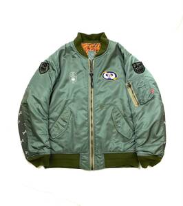 WTAPS (ダブルタップス)のMA-1 JACKET OD (M)