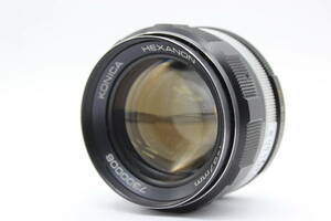 【返品保証】 コニカ Konica Hexanon 57mm F1.4 レンズ s5939