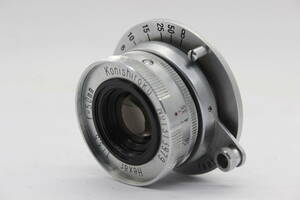 【訳あり品】 コニカ Konishiroku Hexar 50mm F3.5 レンジファインダー用レンズ s4550