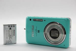 【返品保証】 ペンタックス Pentax Optio S1 SR グリーン 5x Wide バッテリー付き コンパクトデジタルカメラ s5993