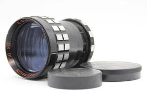 【返品保証】 シネビジョン Cinevision 16mm Compression Ratio F2 C レンズ s6099