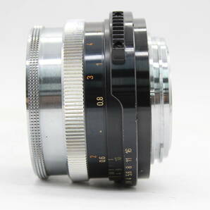 【返品保証】 カールツァイス Carl Zeiss Tessar 50mm F2.8 レンズ s200の画像6