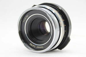 【返品保証】 カールツァイス Carl Zeiss Tessar 50mm F2.8 レンズ s200
