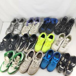 No.1046 ★1円～【スニーカーまとめ】 NIKE ナイキ スニーカー 12点セット AIR MAX 95/NIKE ID AIR MAX/AIR MORE UPTEMPO 他 ジャンク品