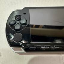 No.2785 ★1円～【PSP】PSP2000 本体 ブラック + ソフトのみ 12本セット 本体のみ動作確認済 現状品_画像4