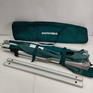 No.2860★1円～【アウトドア用品】サウスフィールド SOUTH FIELD キャンプコット 折り畳みベッド 寝具 キャンプ ベッド 現状品