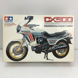 No.4376 ★1円～【プラモデル】タミヤ 1/12 オートバイシリーズ No.16 ホンダ CX500ターボ 中古品