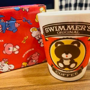 swimmer 陶器マグカップ