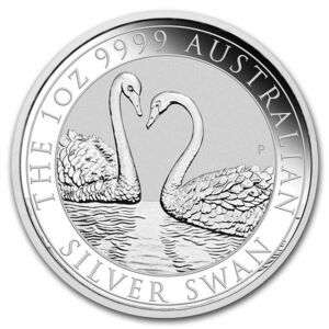 [保証書・カプセル付き] 2022年 (新品) オーストラリア「白鳥・ハクチョウ・スワン」純銀 1オンス 銀貨