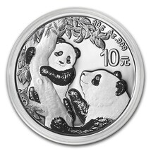 [保証書・カプセル付き] 2021年 (新品) 中国「パンダ」純銀 30グラム 銀貨_画像3