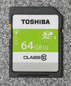 ☆TOSHIBA SDカード☆64GB☆