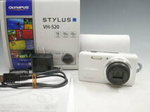 ◆OLYMPUS STYLUS【VH-520】コンパクトデジカメ 光学10倍 元箱・充電器・ソフトケース付属 オリンパス_画像2